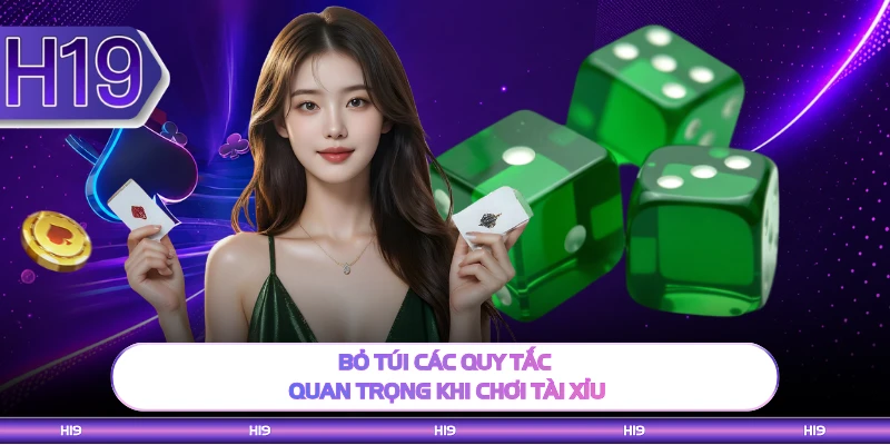 Bỏ túi các quy tắc quan trọng khi chơi tài xỉu 